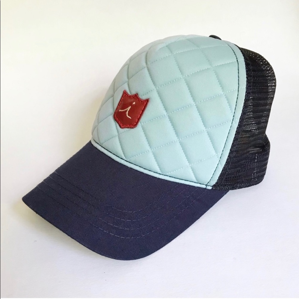 iliac Golf Bert LaMar Trucker-Style Cap Blue Hat